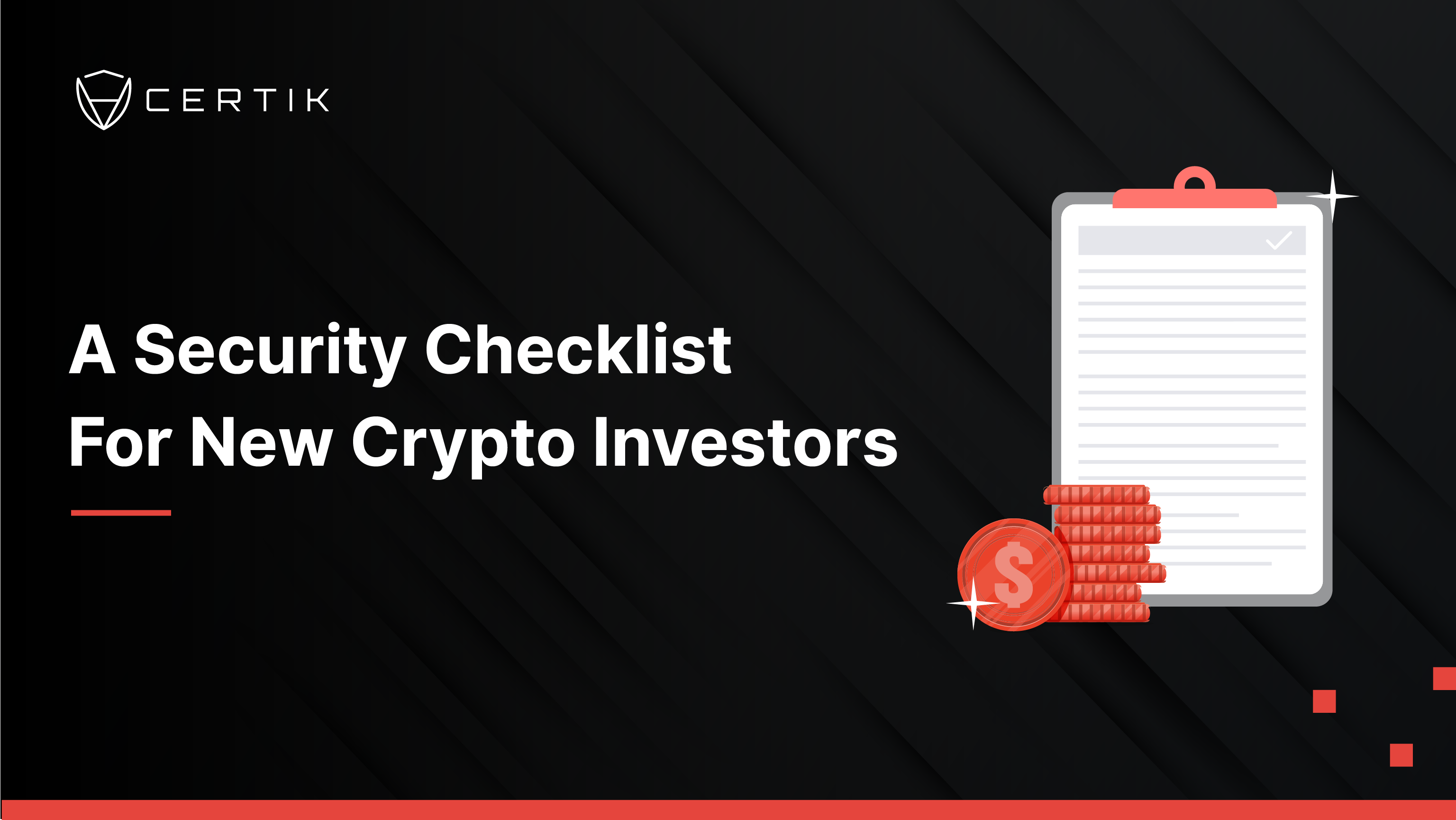 A Security Checklist For New Crypto Investors